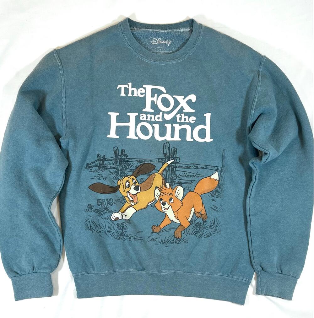 Disney Fox and the Hound Women's Crewneck Sweatshirt - size S - preowned